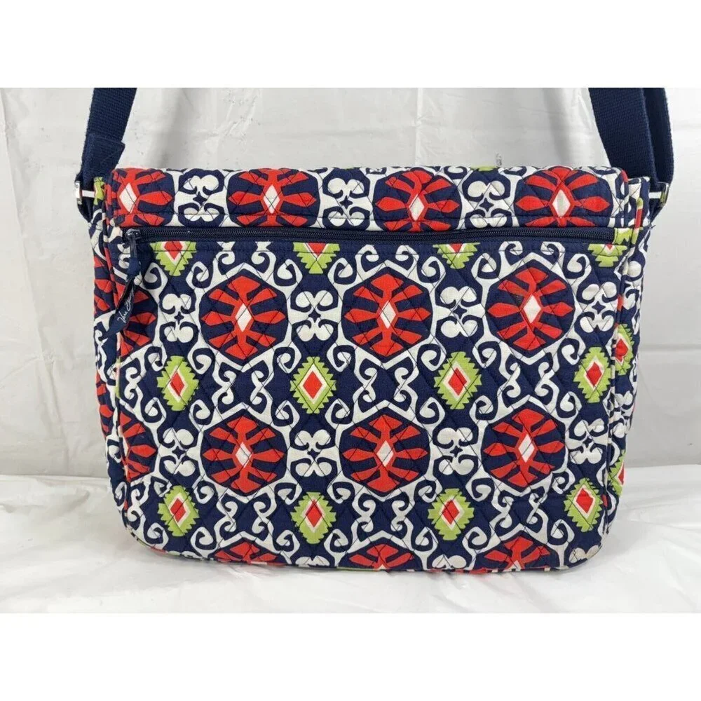 Vera Bradley Quilted Cotton Sun Valley Messenger